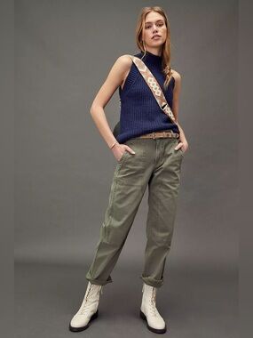 Anthropologie Pilcro The Roamer Utility Pant in Gray Size 24